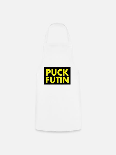 Puck futin - Kochschürze - Weiß