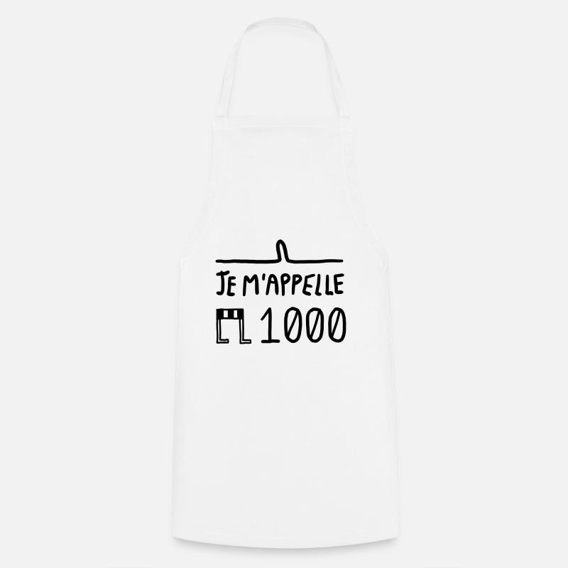 EMILE - Tablier de cuisine - blanc
