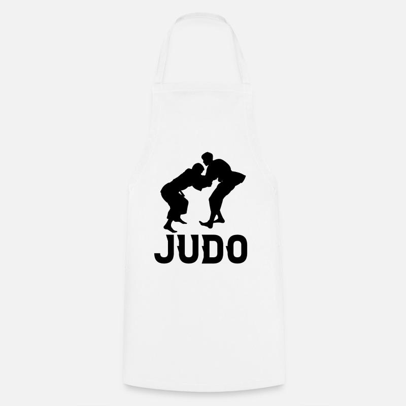 Judo - Tablier de cuisine - blanc