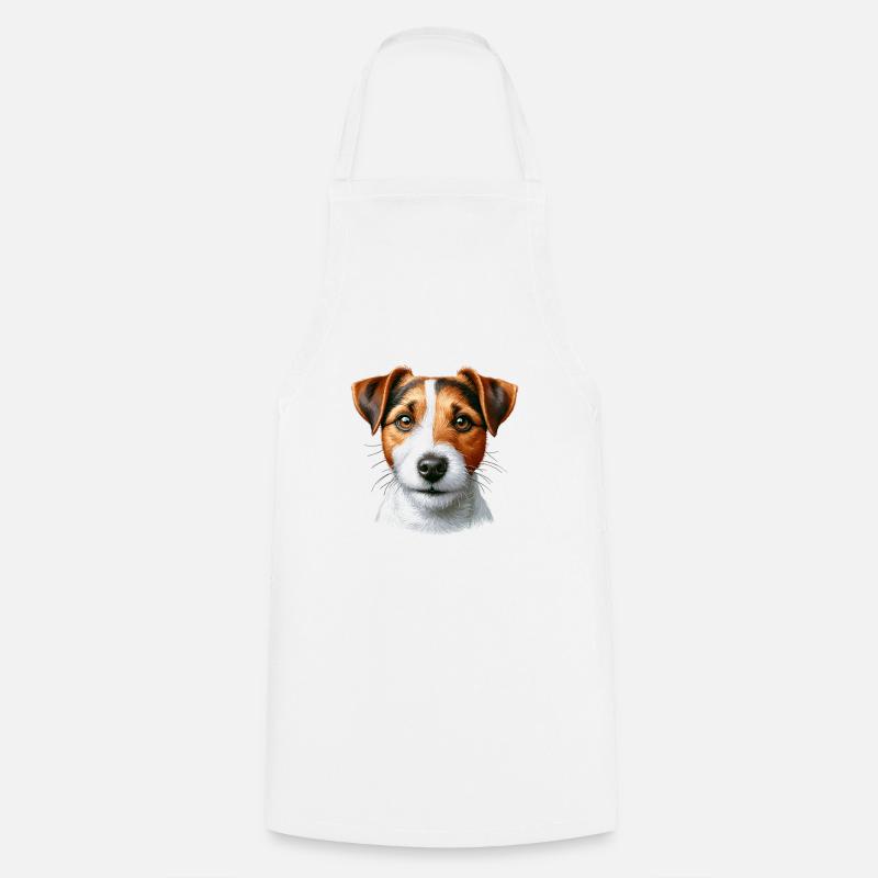 hundefjes - Jack Russell Terrier - Kokkeforkle - hvit