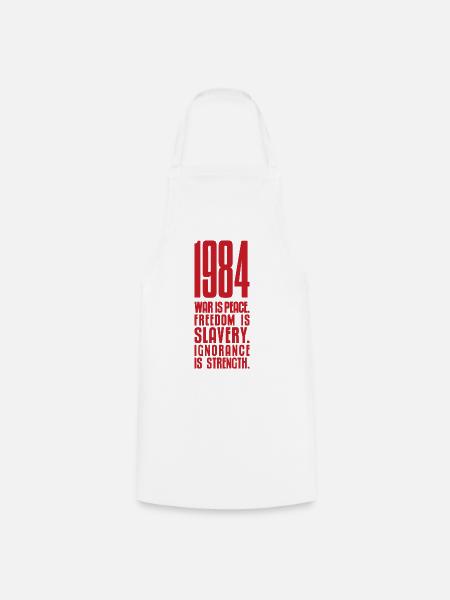 1984 - Kochschürze - Weiß