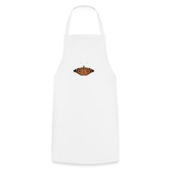 Butterflies: The Goldfinch - Cooking Apron - white - Front - AI Model Male 185 dark (185cm)