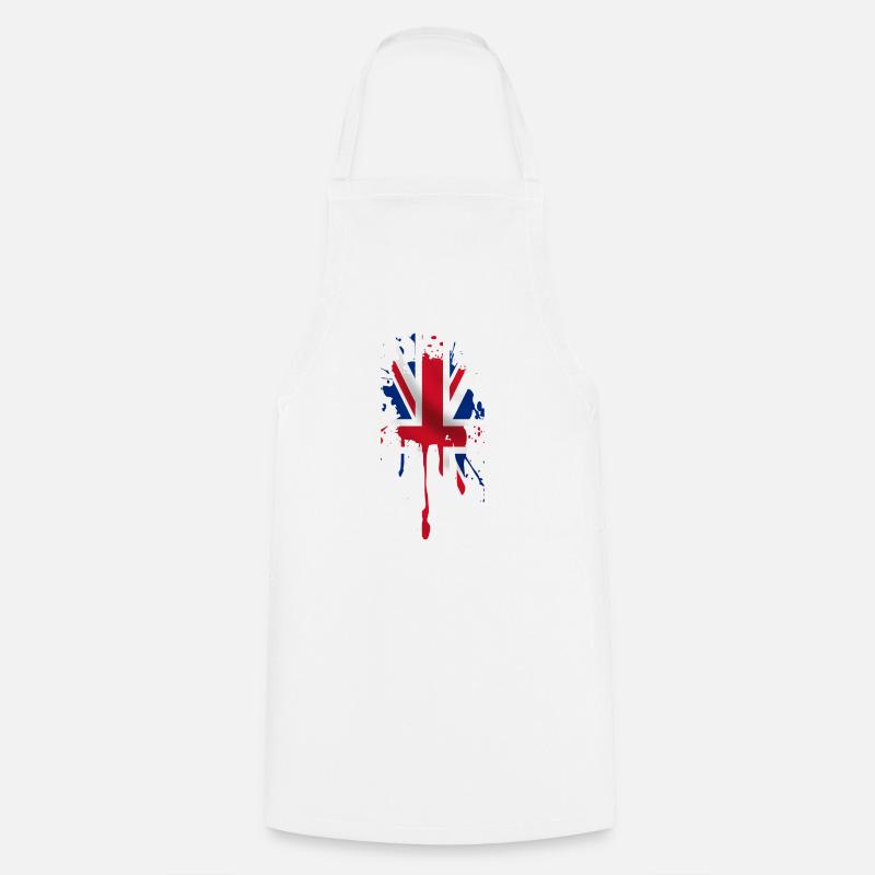 union jack - Cooking Apron - white