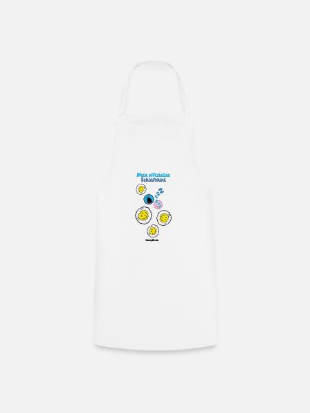 smiley,swfa21,schafe,schlafen,schlafshirt - Kochschürze - Weiß