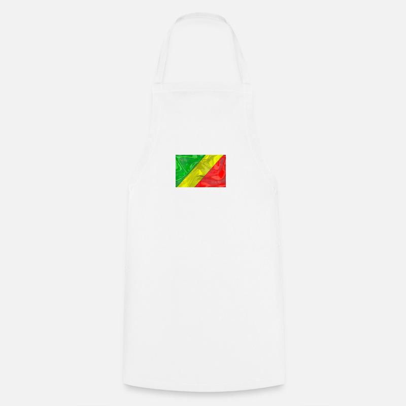 Congo Collection 'by nikkkooo - Cooking Apron - white