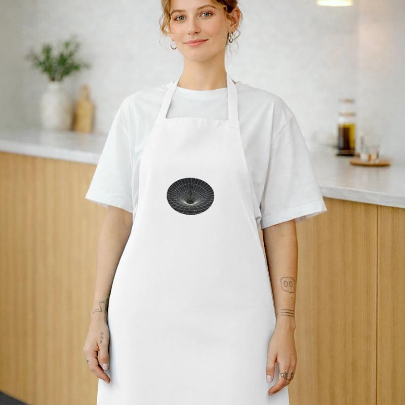 Vortex Grid Wormhole Cooking Apron