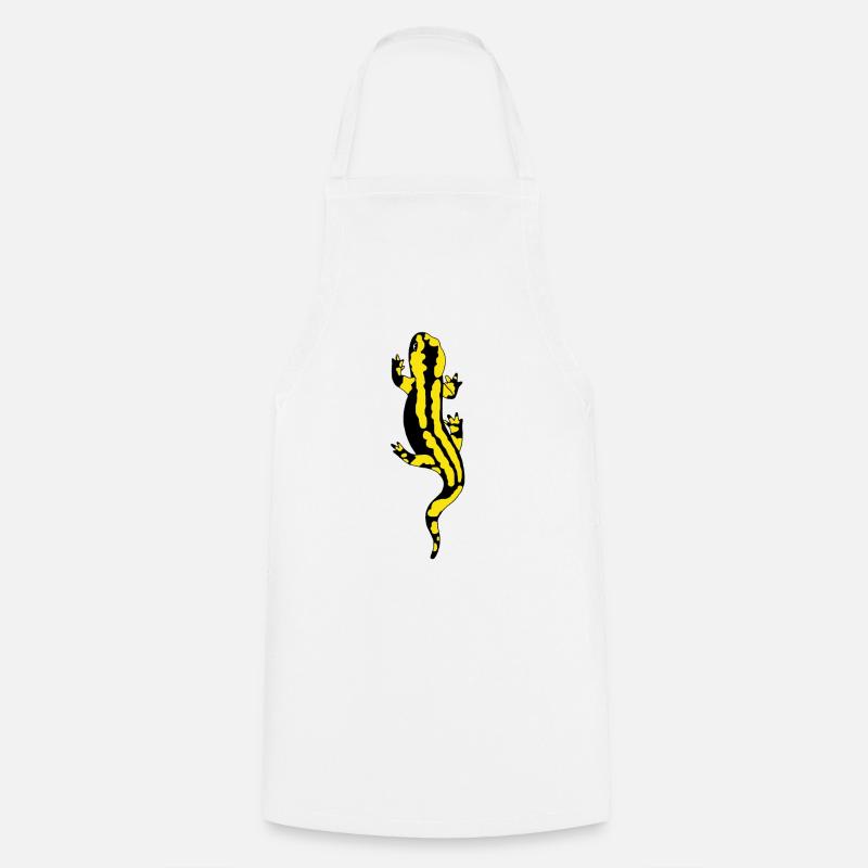Salamandre - Tablier de cuisine - blanc