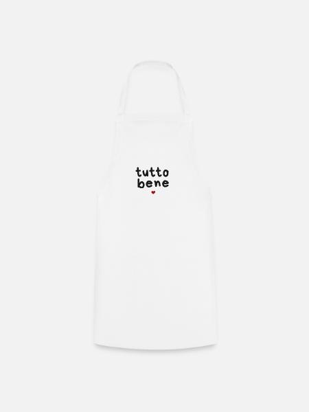 Tutto Bene - Kochschürze - Weiß