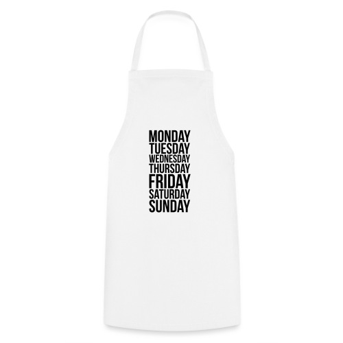 Days of the Week - Cooking Apron
