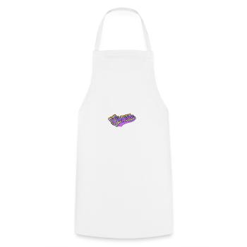 LGBT Gorgeous Gay Pride Rainbow - Cooking Apron - white - Front - AI Model Male 185 dark (185cm)