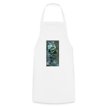 Sea Snail - Cooking Apron - white - Front - AI Model Male 185 dark (185cm)