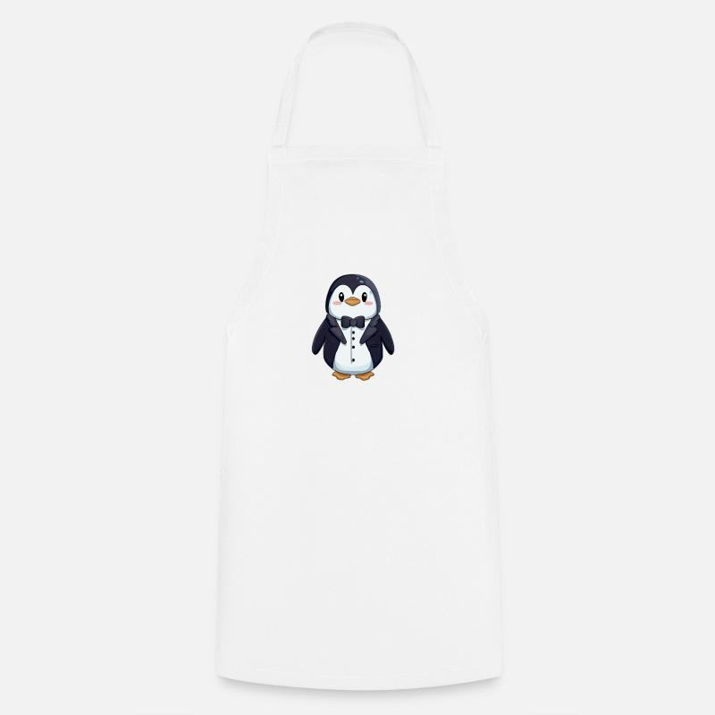 Pingouin - Tablier de cuisine - blanc