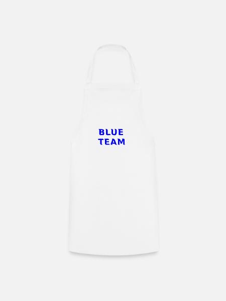 Blue Team - Kochschürze - Weiß