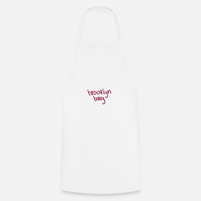 Bébé de Brooklyn - Tablier de cuisine - blanc