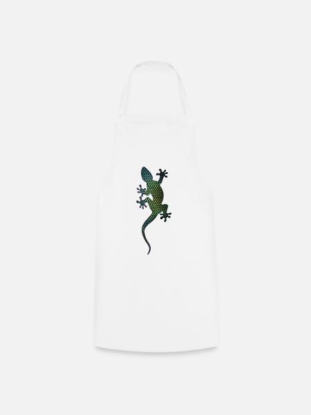 Gecko 1.3 - Kochschürze - Weiß