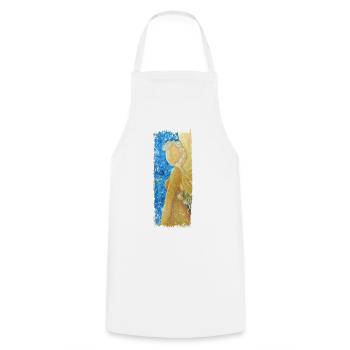 Ange de l’Univers - Sonja von Staden - Tablier de cuisine - blanc - Devant - AI Model Male 185 dark (185cm)