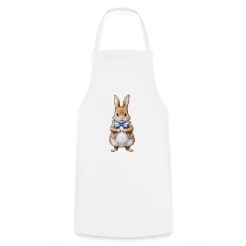 Mignon Lapin Marron 10 - Tablier de cuisine - blanc - Devant - AI Model Male 185 dark (185cm)