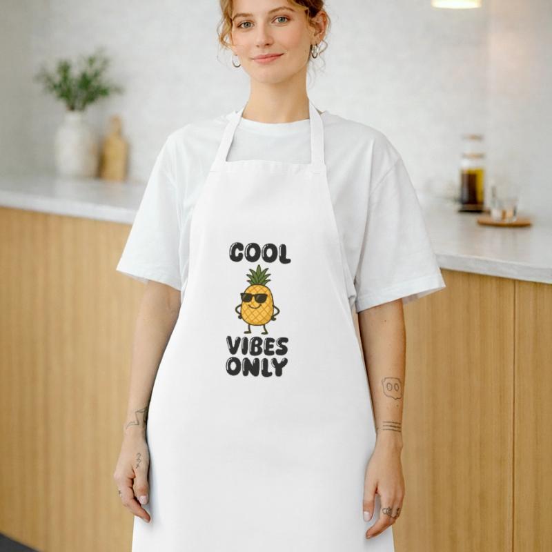 Bande dessinée ananas Tablier de cuisine