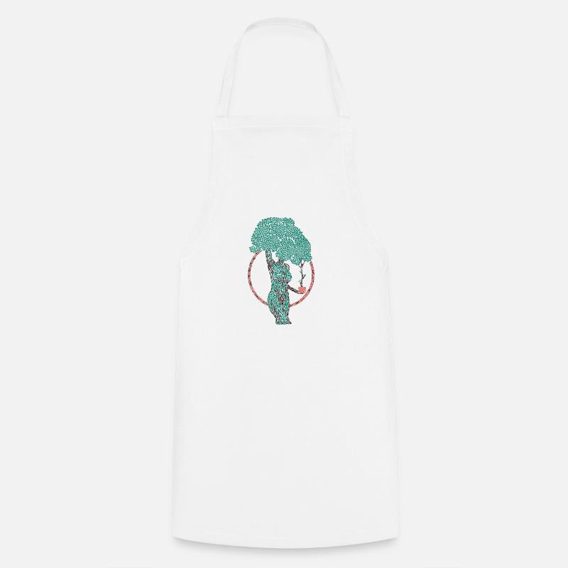 Lady Justice - Cooking Apron - white