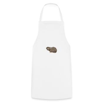 Design mignon avec un pika/lapin siffleur - Tablier de cuisine - blanc - Devant - AI Model Male 185 dark (185cm)