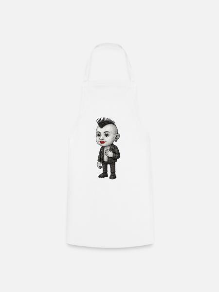 Punk Child - Kochschürze - Weiß
