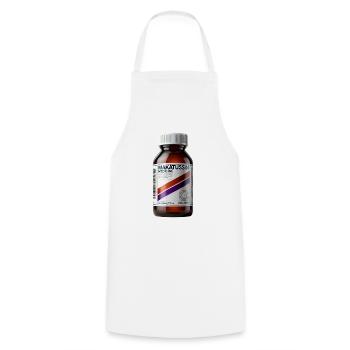 Makatussin Codiene with a modern design - Cooking Apron - white - Front - AI Model Male 185 dark (185cm)