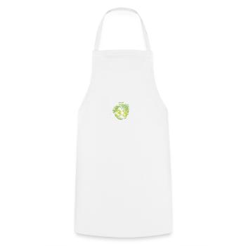 Fight Club 33 - Cooking Apron - white - Front - AI Model Male 185 dark (185cm)