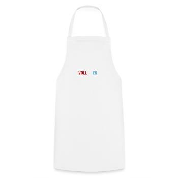 VOLLISTER sex malle 2017 voll ist er party 09 23 - Kochschürze - Weiß - Vorne - AI Model Male 185 dark (185cm)