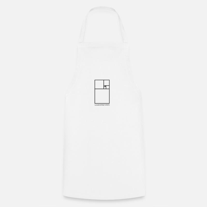 fibonacci - Tablier de cuisine - blanc