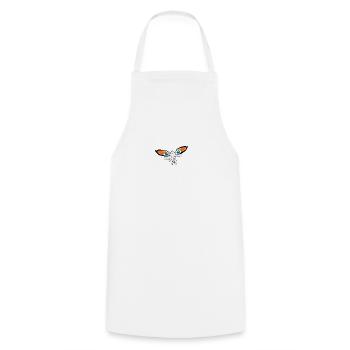 papillon Elephant - Tablier de cuisine - blanc - Devant - AI Model Male 185 dark (185cm)