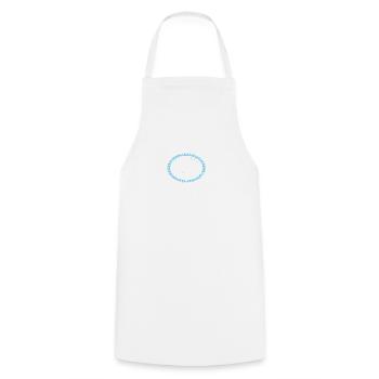 Serfaus montagnes d'hiver - Tablier de cuisine - blanc - Devant - AI Model Male 185 dark (185cm)