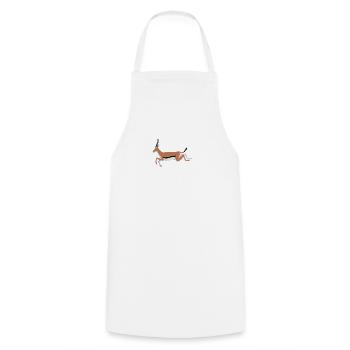 antilope antelope impala hartebeest kudu oryx papa - Kochschürze - Weiß - Vorne - AI Model Male 185 dark (185cm)