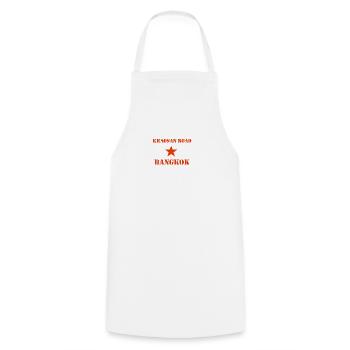 Bangkok - Cooking Apron - white - Front - AI Model Male 185 dark (185cm)