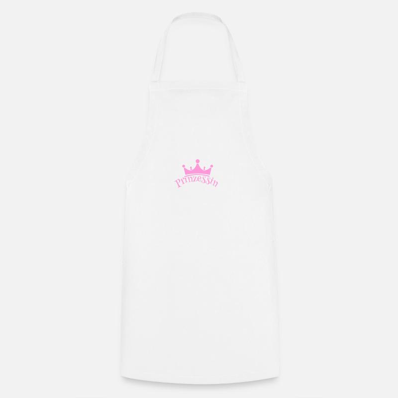 princess - Cooking Apron - white