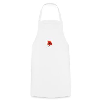 Poppy - Cooking Apron - white - Front - AI Model Male 185 dark (185cm)