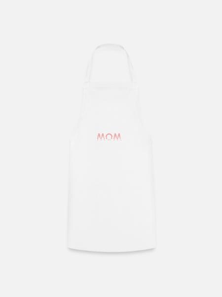 WOW MOM - Kochschürze - Weiß
