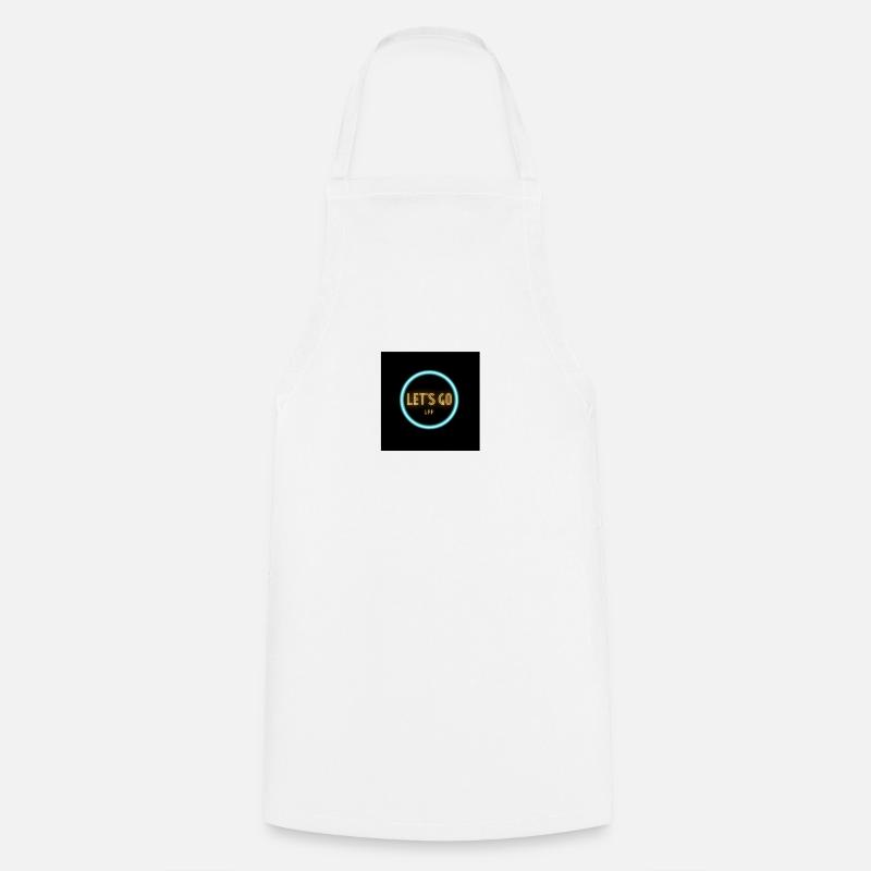 Let's Go Party - Tablier de cuisine - blanc