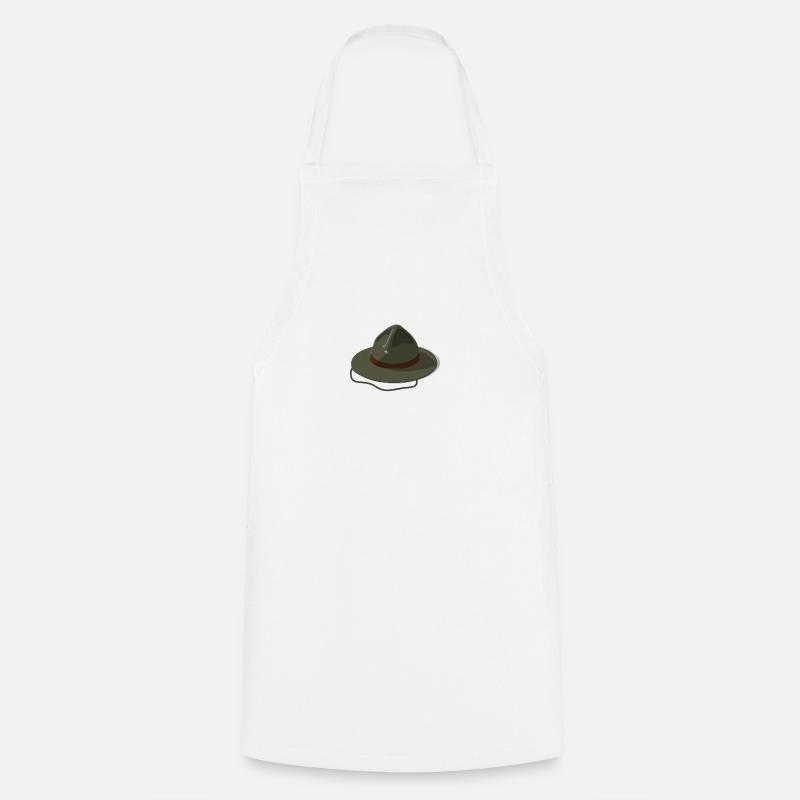 Scout Hut - Tablier de cuisine - blanc