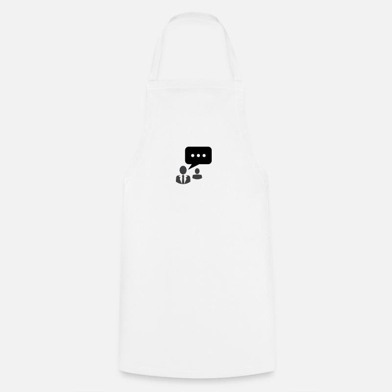 Community Comunication - Cooking Apron - white