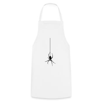 Araignée - Cooking Apron - white - Front - AI Model Male 185 dark (185cm)