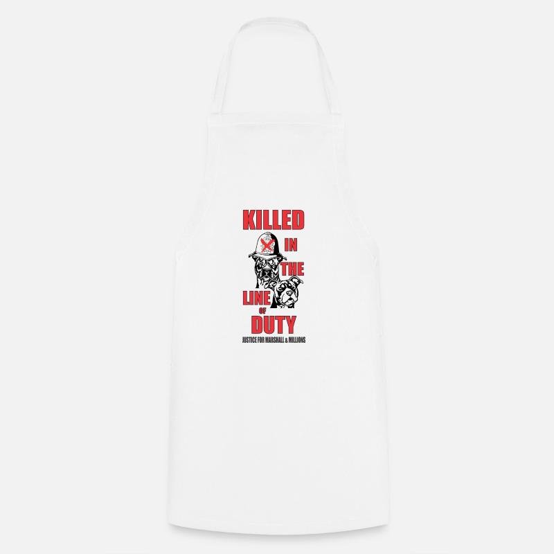 DOG 2 - Cooking Apron - white