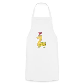 Monstres - Tablier de cuisine - blanc - Devant - AI Model Male 185 dark (185cm)