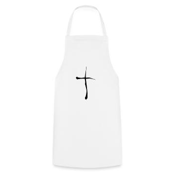 Stick cross - Tablier de cuisine - blanc - Devant - AI Model Male 185 dark (185cm)