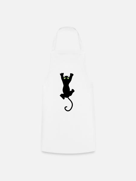 Cat fun - Tablier de cuisine - blanc