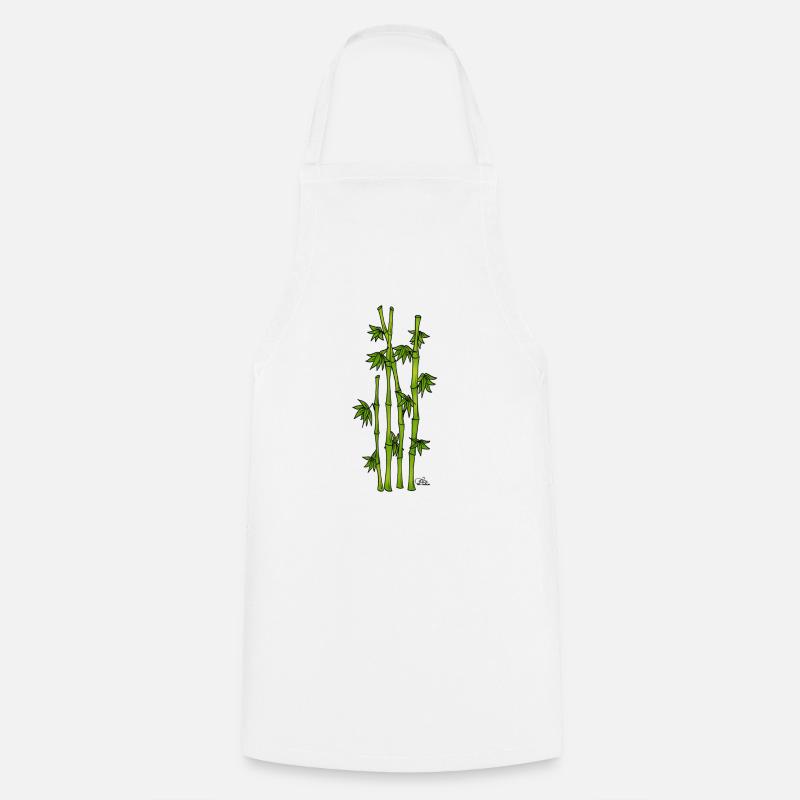 Simply Bamboo - Cooking Apron - white