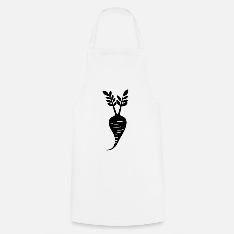 Betterave - Tablier de cuisine - blanc
