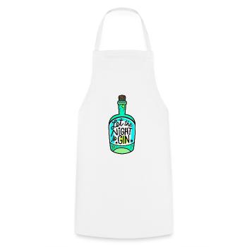 Gin Alkohol Party Drink witziger Spruch Geschenk - Kochschürze - Weiß - Vorne - AI Model Male 185 dark (185cm)