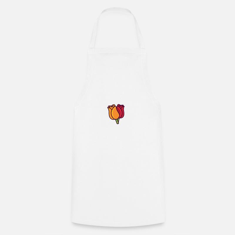 tulip - Cooking Apron - white