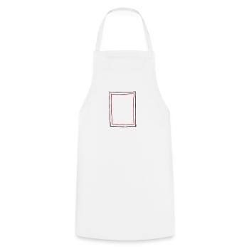 Cadre Cadre photo - Tablier de cuisine - blanc - Devant - AI Model Male 185 dark (185cm)