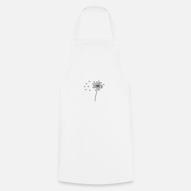 Pissenlit - Tablier de cuisine - blanc